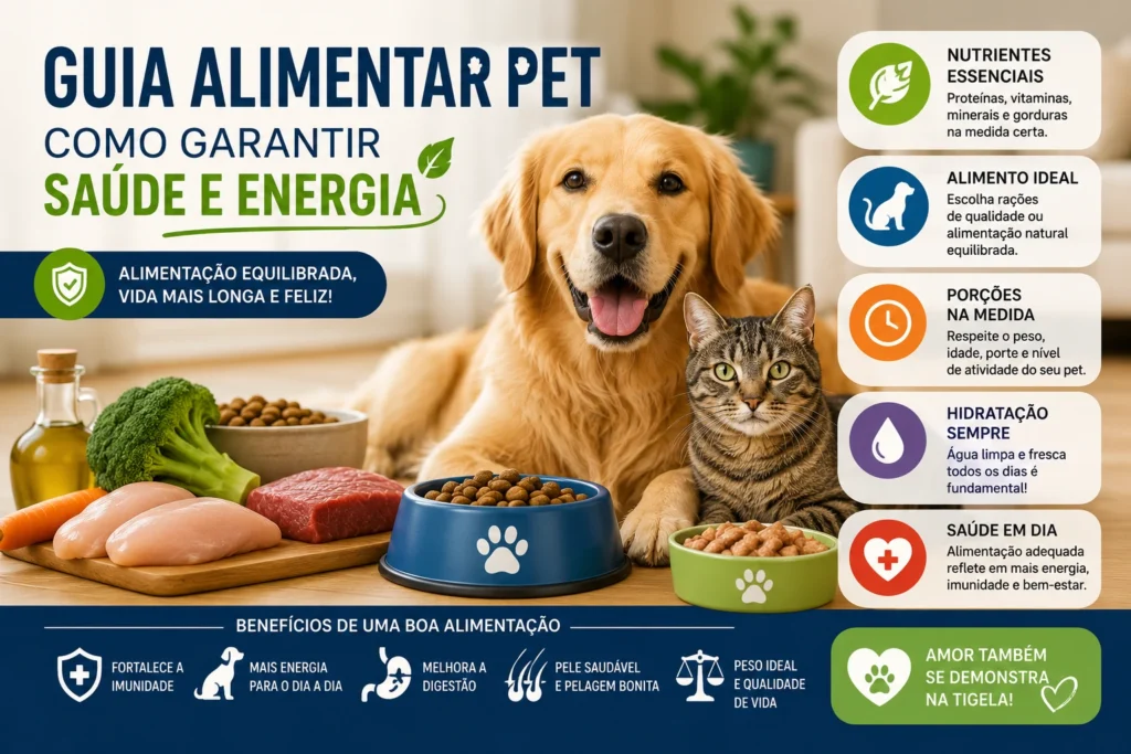 guia alimentar pet