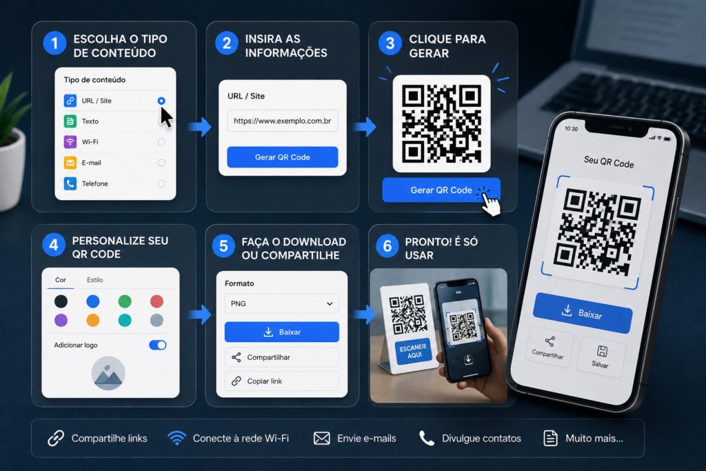 gerar qr code