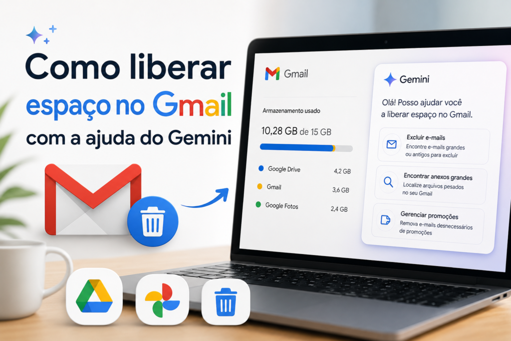liberar espaço no gmail